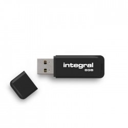 Integral clé USB Neon 8Go Noir - Livraison Gratuite