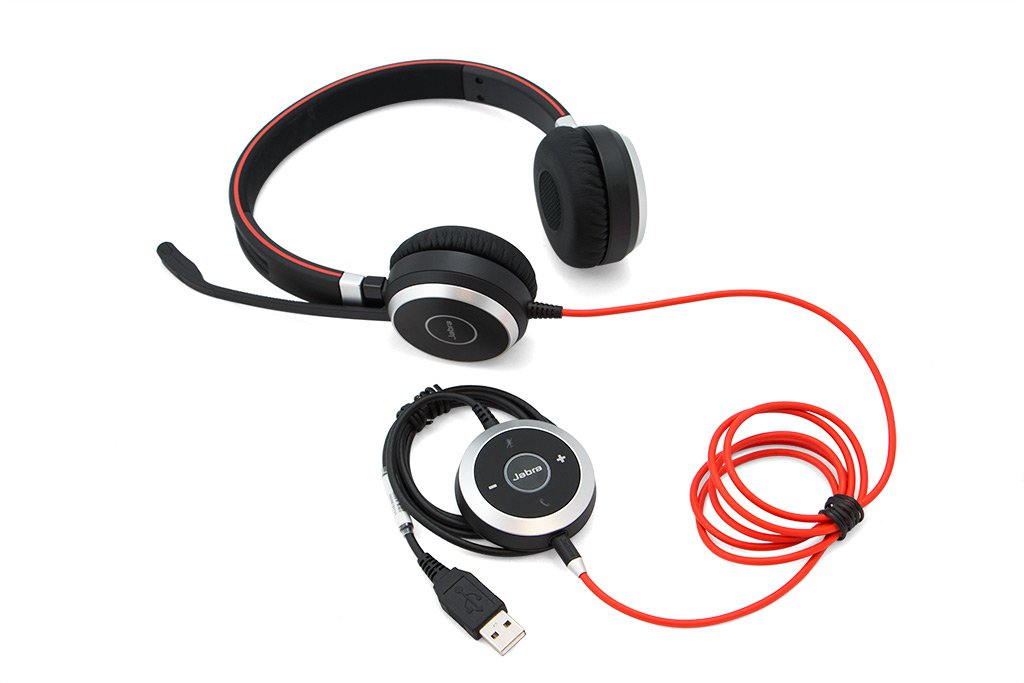 Jabra Evolve 40 UC stereo - Micro-casque - sur-oreille - filaire - USB-C -  Ecouteurs - Achat & prix