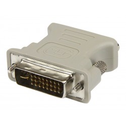 MCL Adaptateur en câble VGA HD15 Mâle / Femelle / Femelle - 40 cm