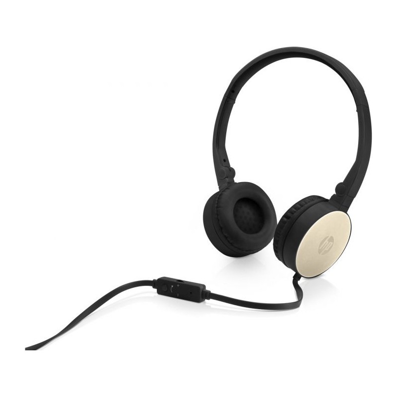 Casque audio HP 2800 S Gold Headset 