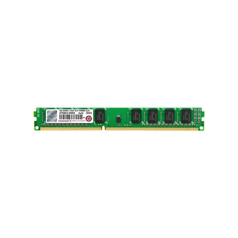 TRANSCEND Mémoire PC DDR3 - 4 Go - DIMM 240 broches - 1333 MHz / PC3-10600 - CL9