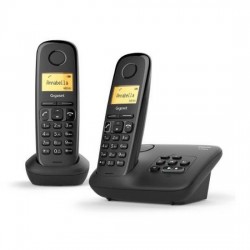 GIGASET Téléphone Fixe A 170 A Duo Noir