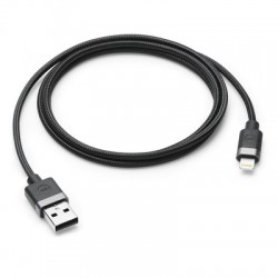 mophie - Câble Lightning - Lightning mâle pour USB mâle - 9 cm - noir - pour Apple iPad/iPhone/iPod