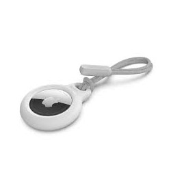 Belkin Support AIrTag sécurisé avec porte-clés blanc
