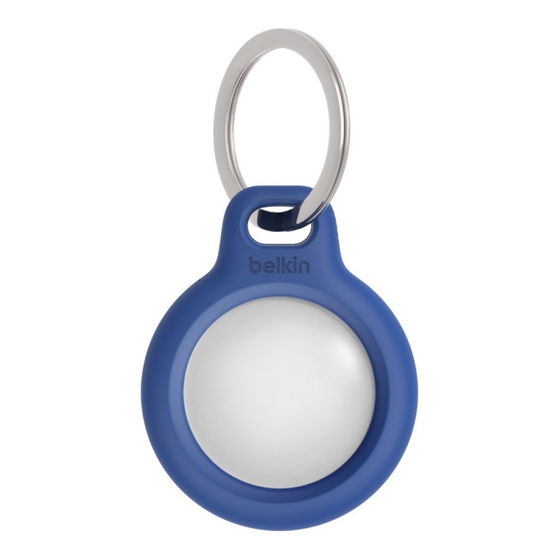 Belkin Support AirTag sécurisé avec porte-clés bleu