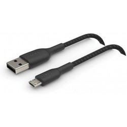 Cable Belkin - USB 1 m USB A Micro-USB A Noir