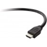 Belkin - Câble standard HDMI vers HDMI avec connecteurs en nickel - 3m