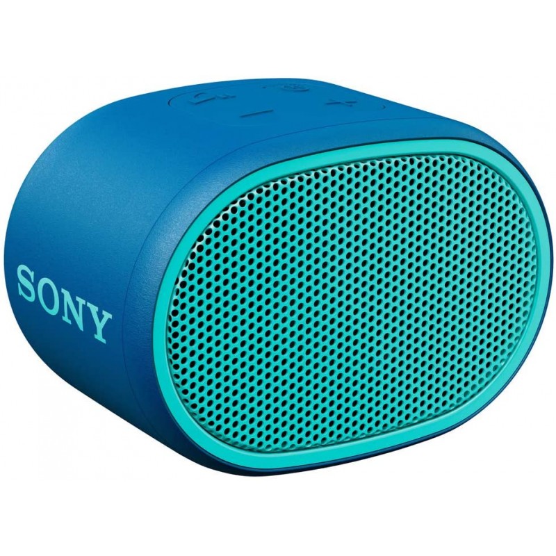 Sony SRS-XB01- Enceinte portable ultra compacte résistante à l'eau - Bleue