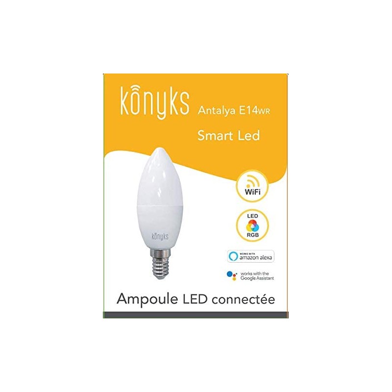 Ampoule connectée Konyks Antalya E14WR