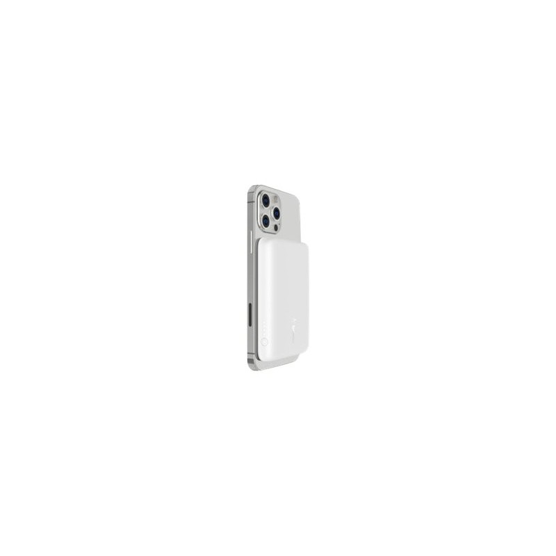 Batterie externe - Magnétique - Sans fil - 2,5K – Blanc – Belkin BO