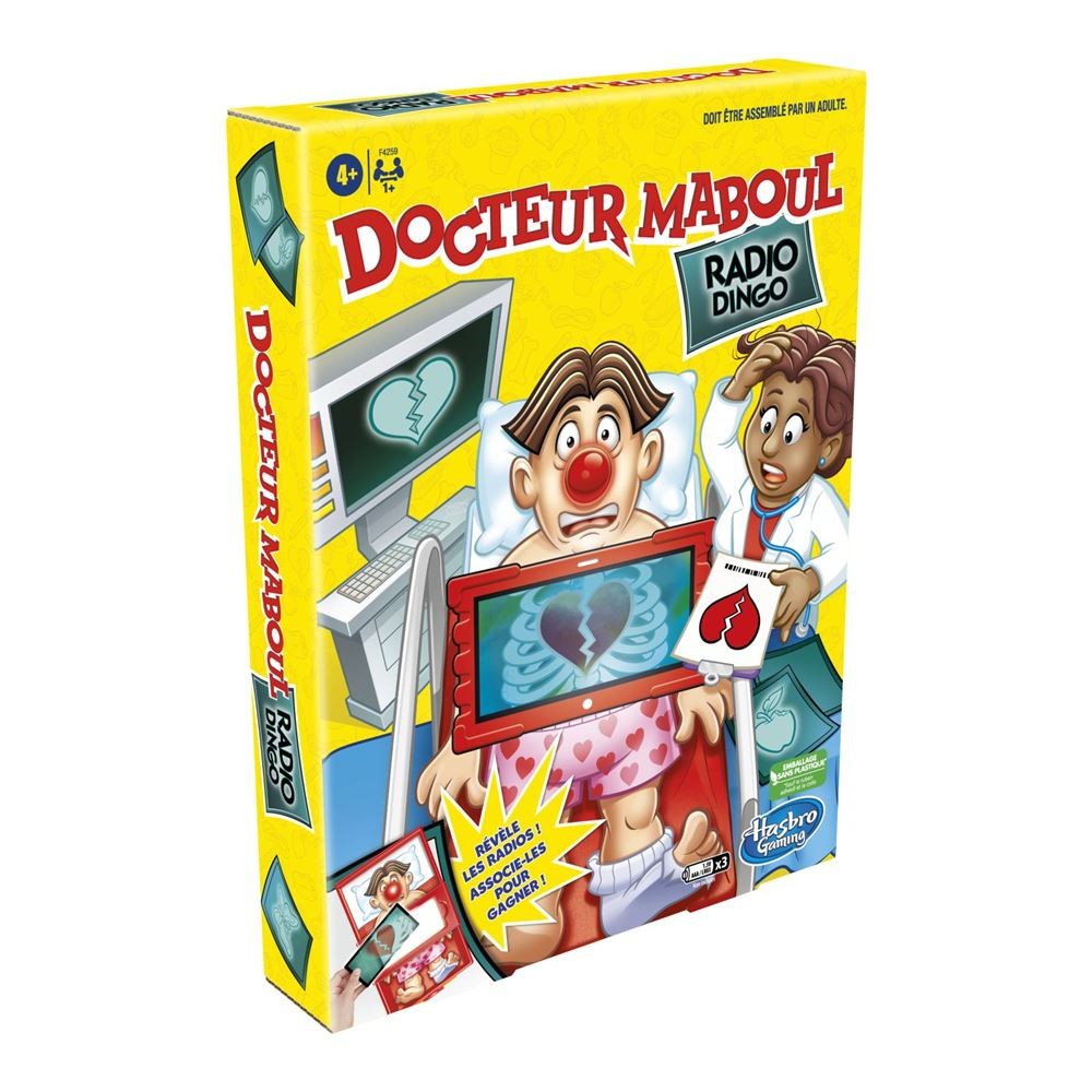 jeu Dr Maboule pour enfants de + de 6 ans - Hasbro
