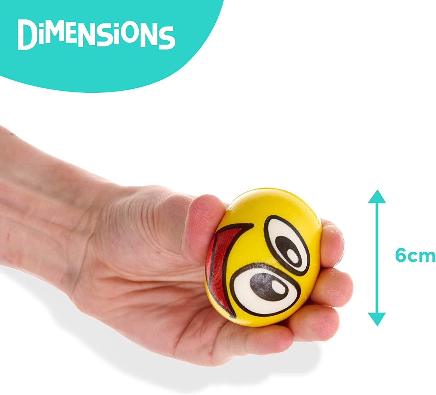 24 Balles à presser Emoji - Jouet Sensoriel - Anti-Stress - The Twi