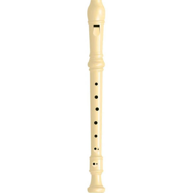 Flûte à Bec Soprano Doigté Baroque avec doubles trous en Plastique ABS