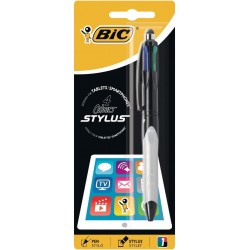 BIC Recharge stylo à bille X-Smooth Refill, noir, blister 2