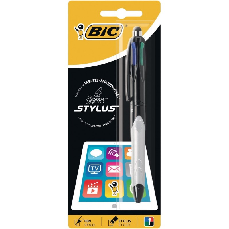 GiftRetail MO7942 - SWOFTY Stylo bille embout tactile