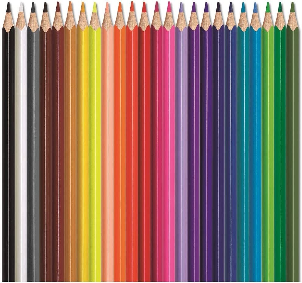 24 Crayons de cire TWIST - maped coloriage 
