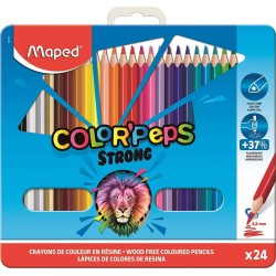 Boîte Métal de 24 Crayons...