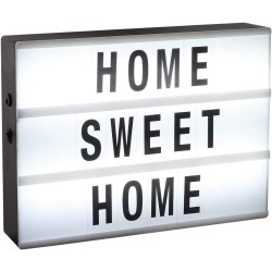 Boîte lumineuse à messages...