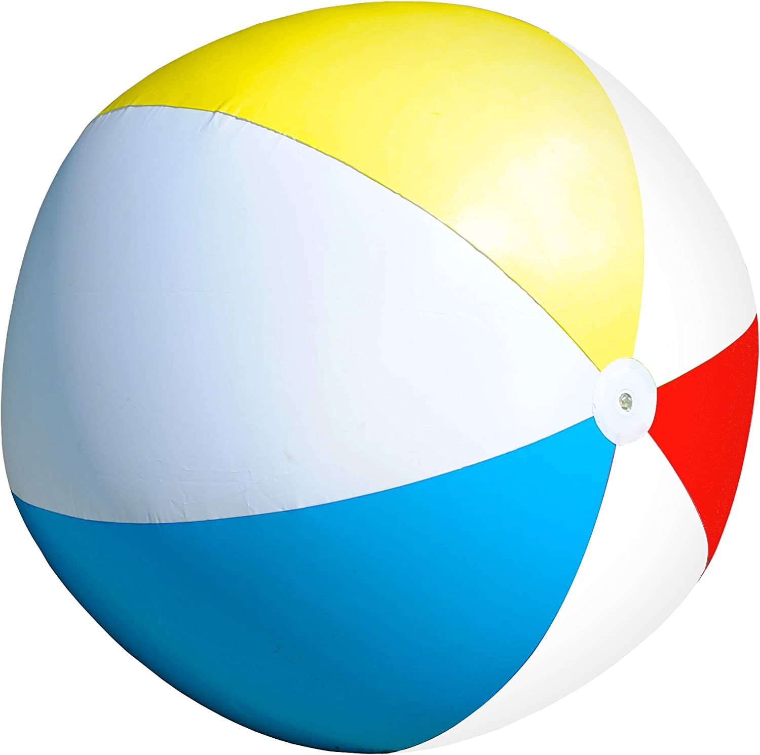 TSHAOUN 5 Pièces Ballons de Plage, Ballon de Plage Gonflable, Ballon de  Plage Coloré, Ballons de Plage Gonflables Portables, Jouets de Bain, 38CM