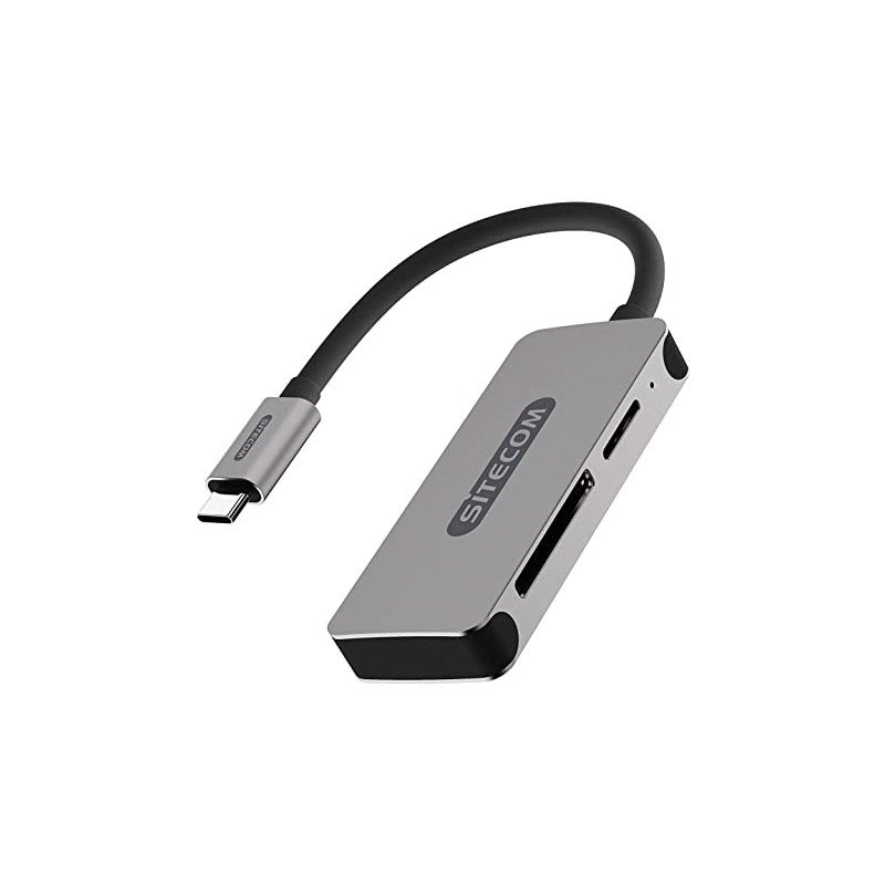 Mini Lecteur de Cartes - USB-C vers MICR-SD + Fente pour Carte Micr