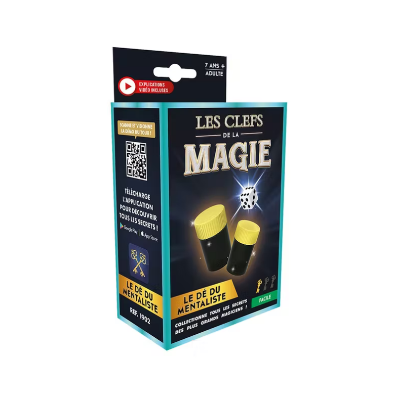 Le Dé du Mentaliste - Tour de Magie - Collection Les Clefs de la magie