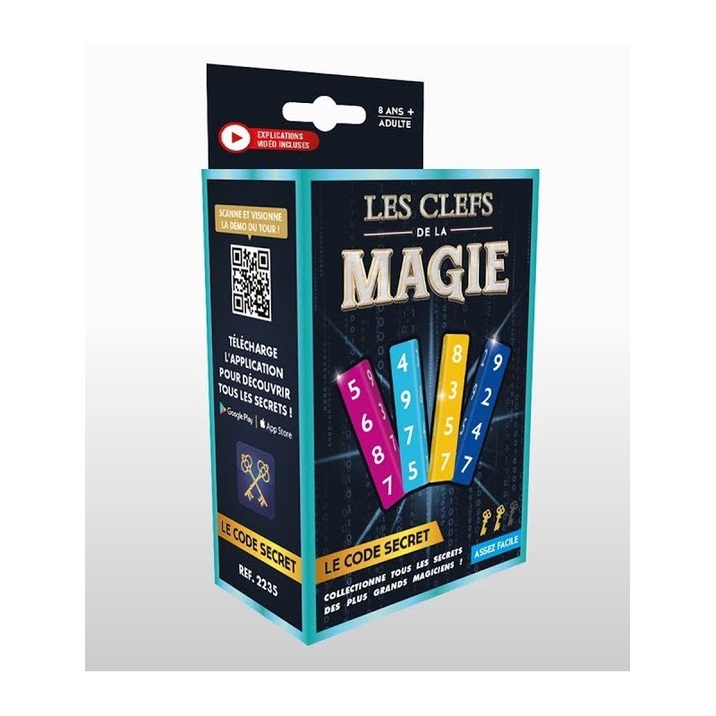 MAGIC SECRET - Coffret Magie Enfant 9 Ans et + et Adulte - Illusion