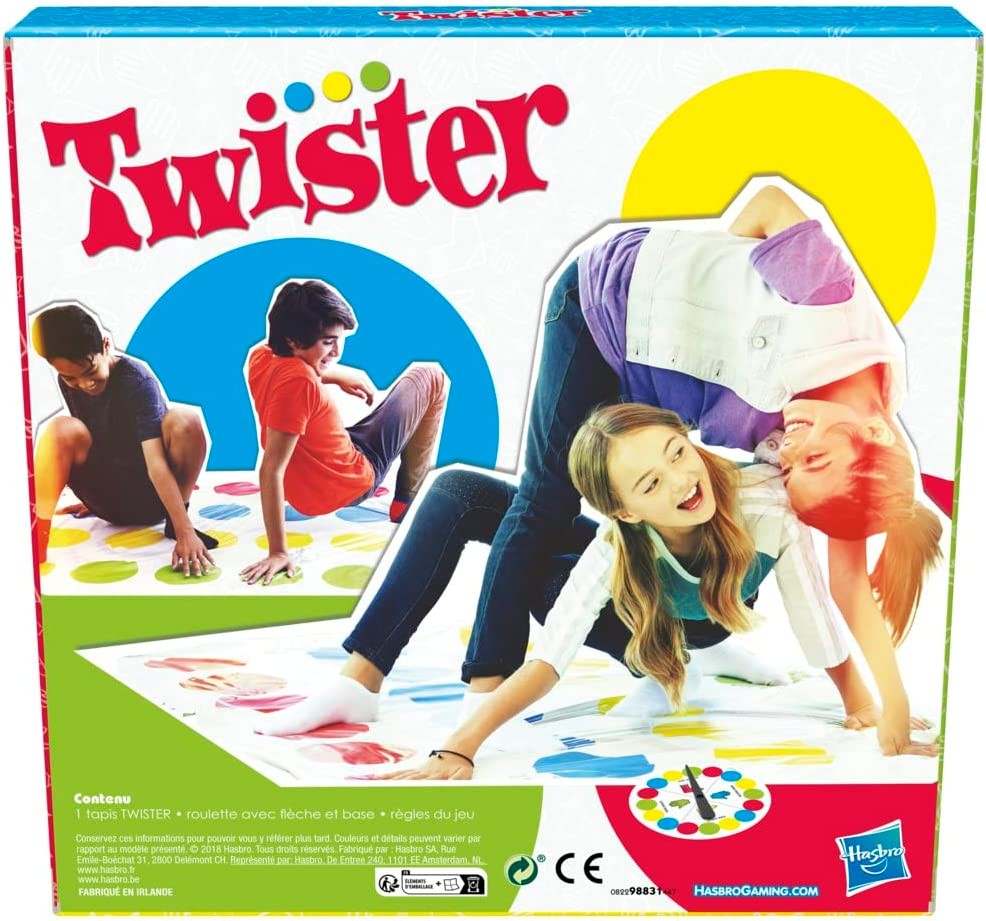 LOHAME Twister Géant Gaming Twister Jeu pour Enfants Jeu de Groupe