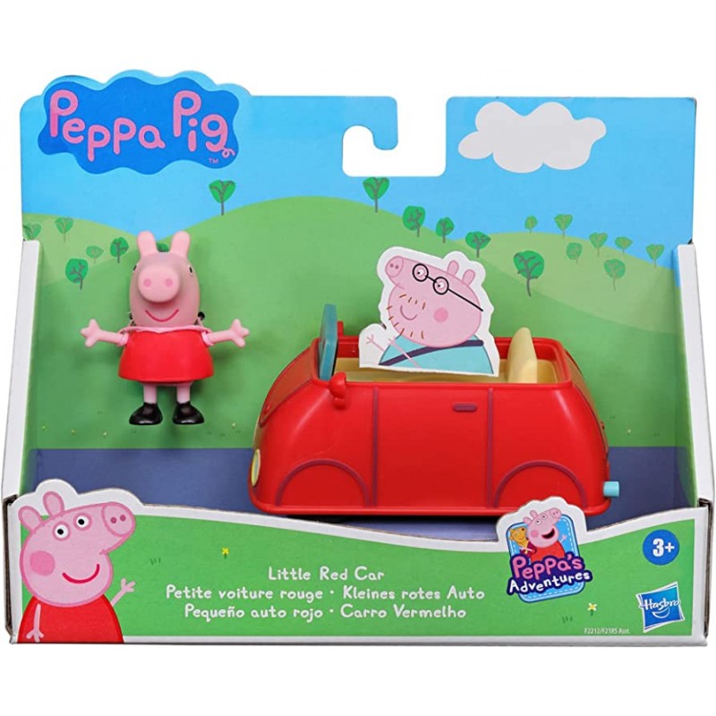 PEPPA PIG - Peppa's Adventures - Voiture rouge familiale - Jouet préscolaire  avec phrases et effets sonores - dès 3 ans sur marjanemall aux meilleurs  prix au Maroc