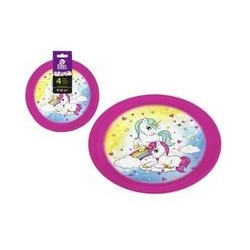 6 ASSIETTES LICORNE EN...